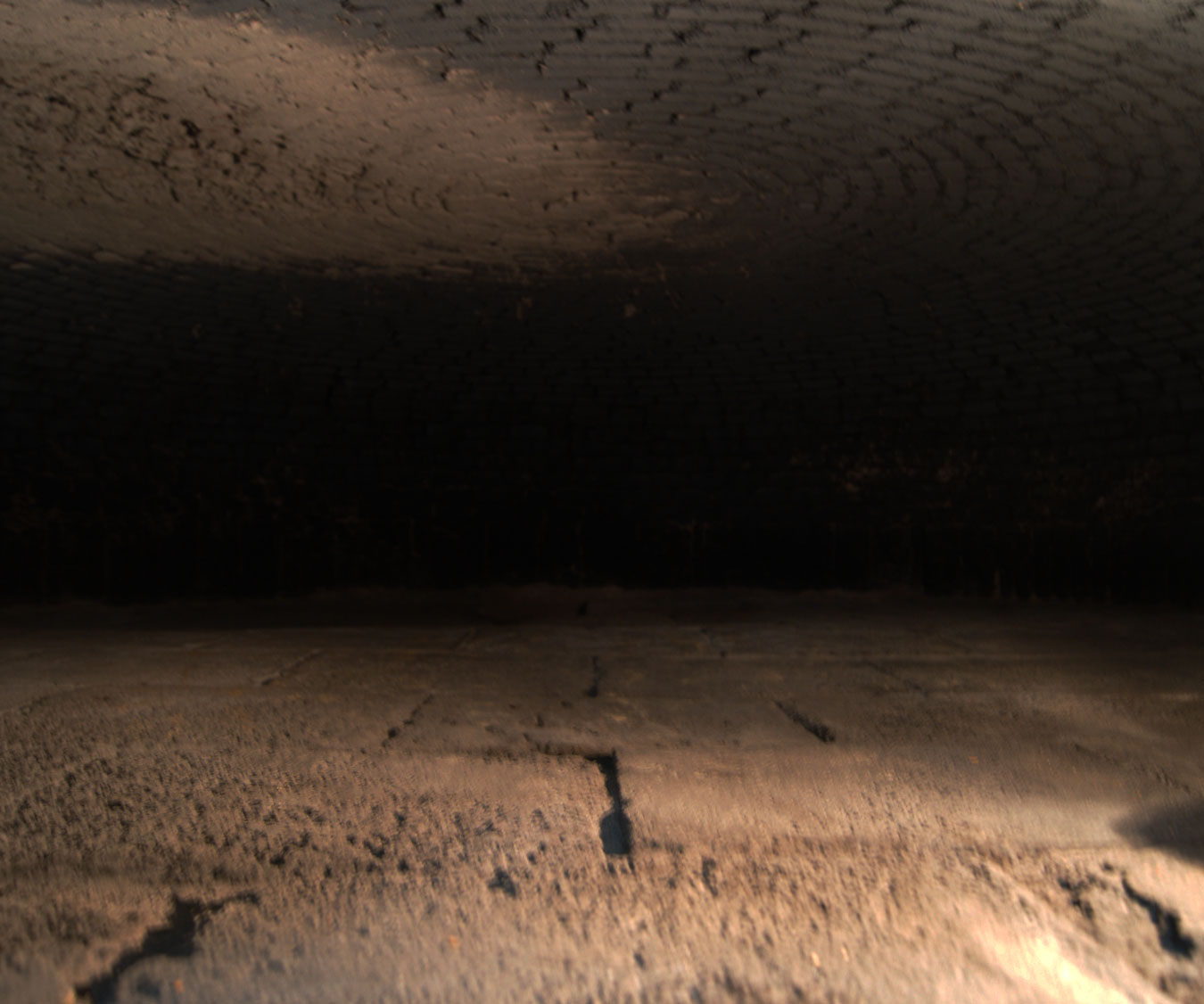 Interior del horno de la Tahona de Cano